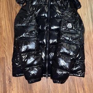Moncler Black Comic Print Jacket